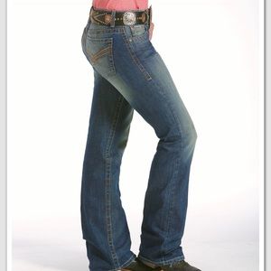 CINCH ADA RELAXED FIT MED STONEWASH RELAXED BOOTCUT JEANS. Sz 11/31